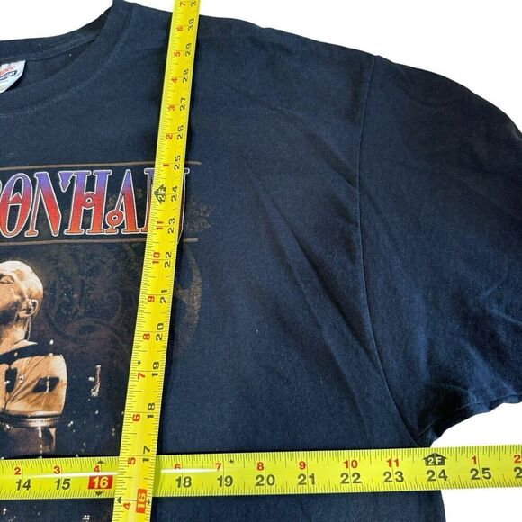 Vtg Jason Bonham T-shirt Led Zeppelin Drummers Son 2XL XXL Heavy Metal Rock - Picture 6 of 7